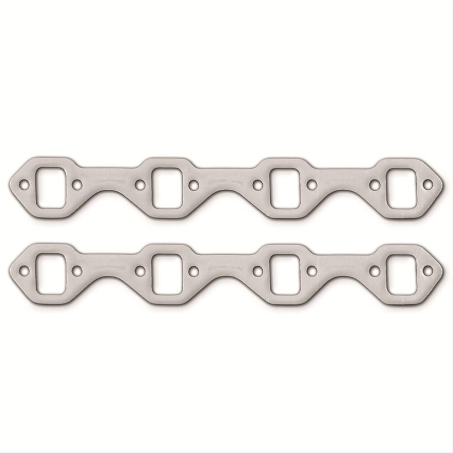 Ford 302/351W Exhaust Gaskets – 1-1/8&quot; x 1-1/2&quot; Square Port
