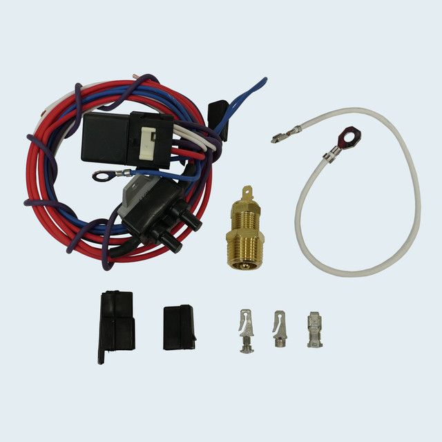 Electric Fan Thermostat Kit – 190° Switch with Wiring