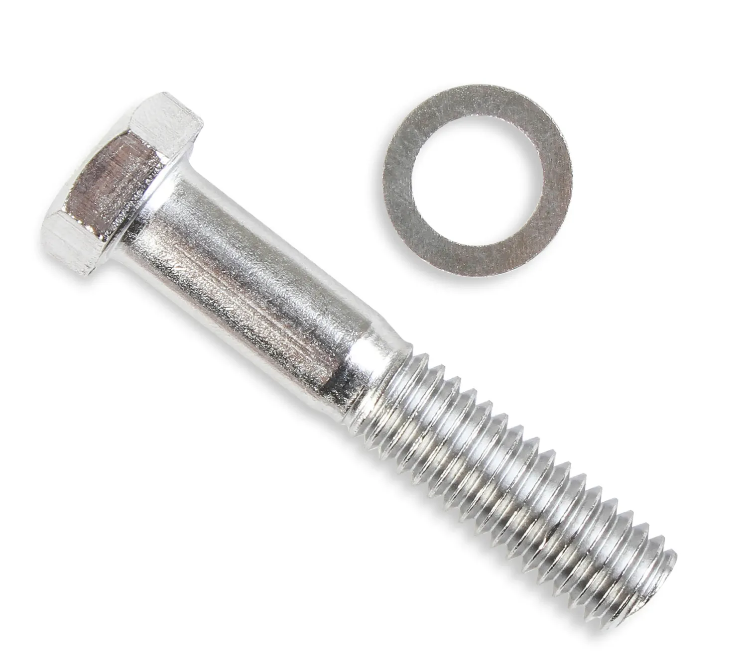 Chrome Water Pump Bolt Set – Chevy Small Block &amp; Big Block (Long Pump)
