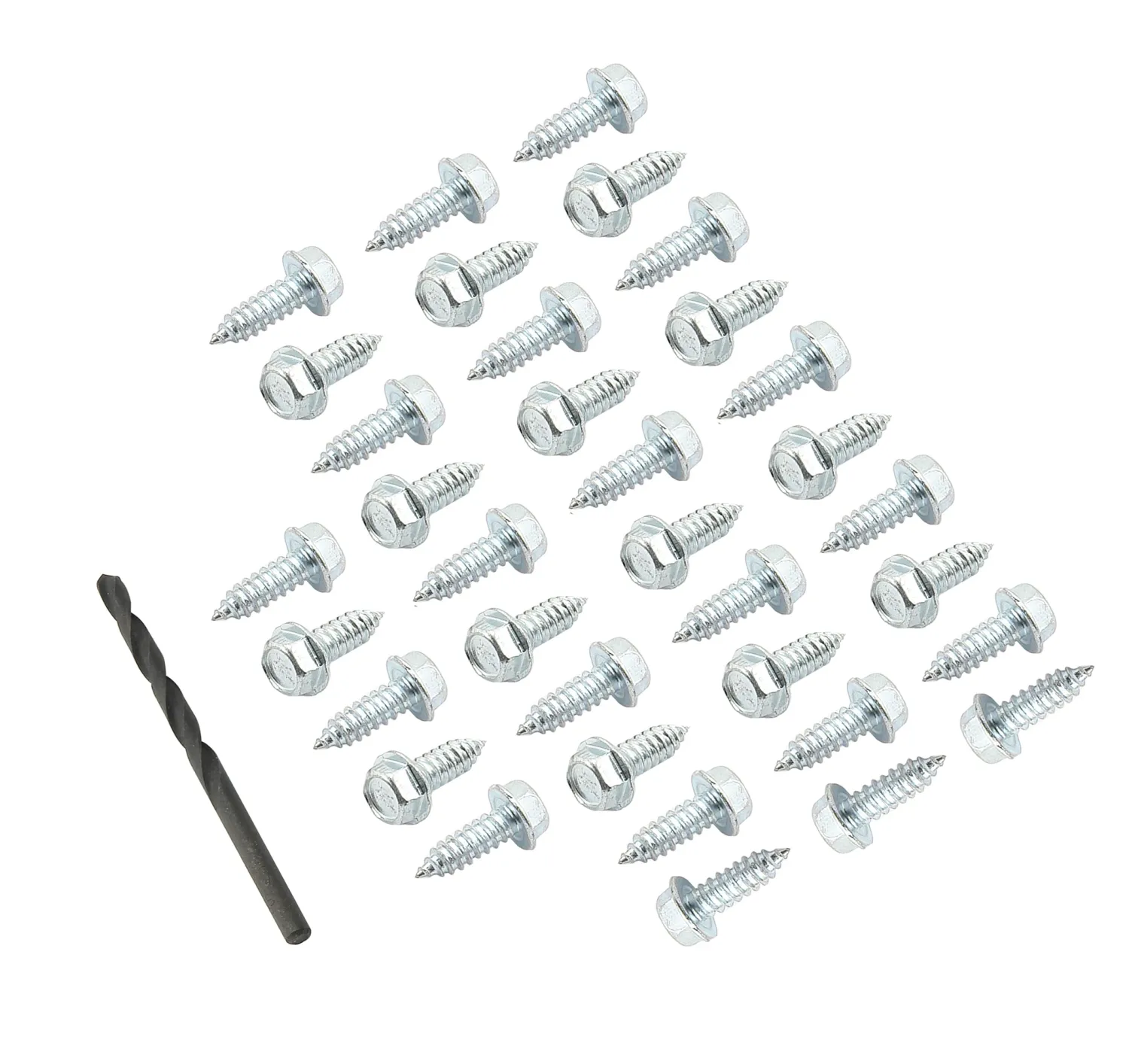 Tire Screws – Steel, 35-Piece Kit with Drill Bit