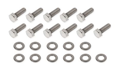 Polished Stainless Steel Valley Cover Bolt Set – GM LS Engines