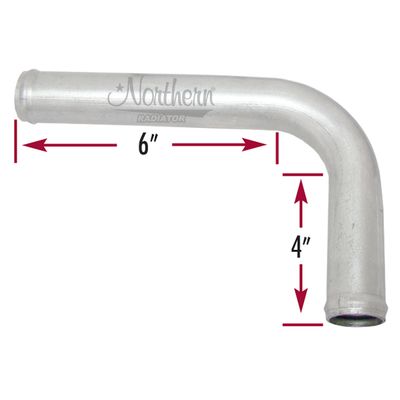 90 Degree Bent Steel Radiator Tube – 1 1/4 Inch Diameter