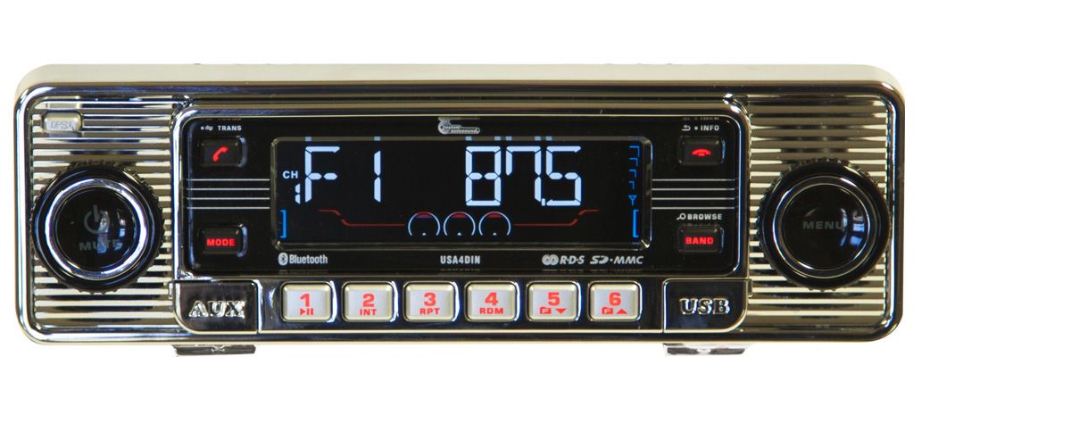 Custom Autosound USA4-DIN Radio