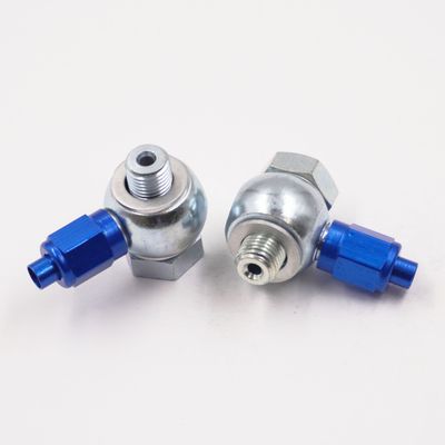 Master Cylinder Banjo Kit – 3/8-24 &amp; 7/16-24 to -3 AN (Steel, With Aluminum Tube Nuts &amp; Sleeves)