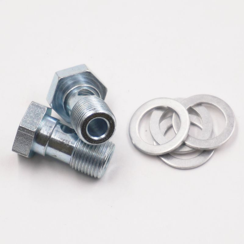 12mm-1.00 Brake Banjo Bolt Kit with Crush Washers