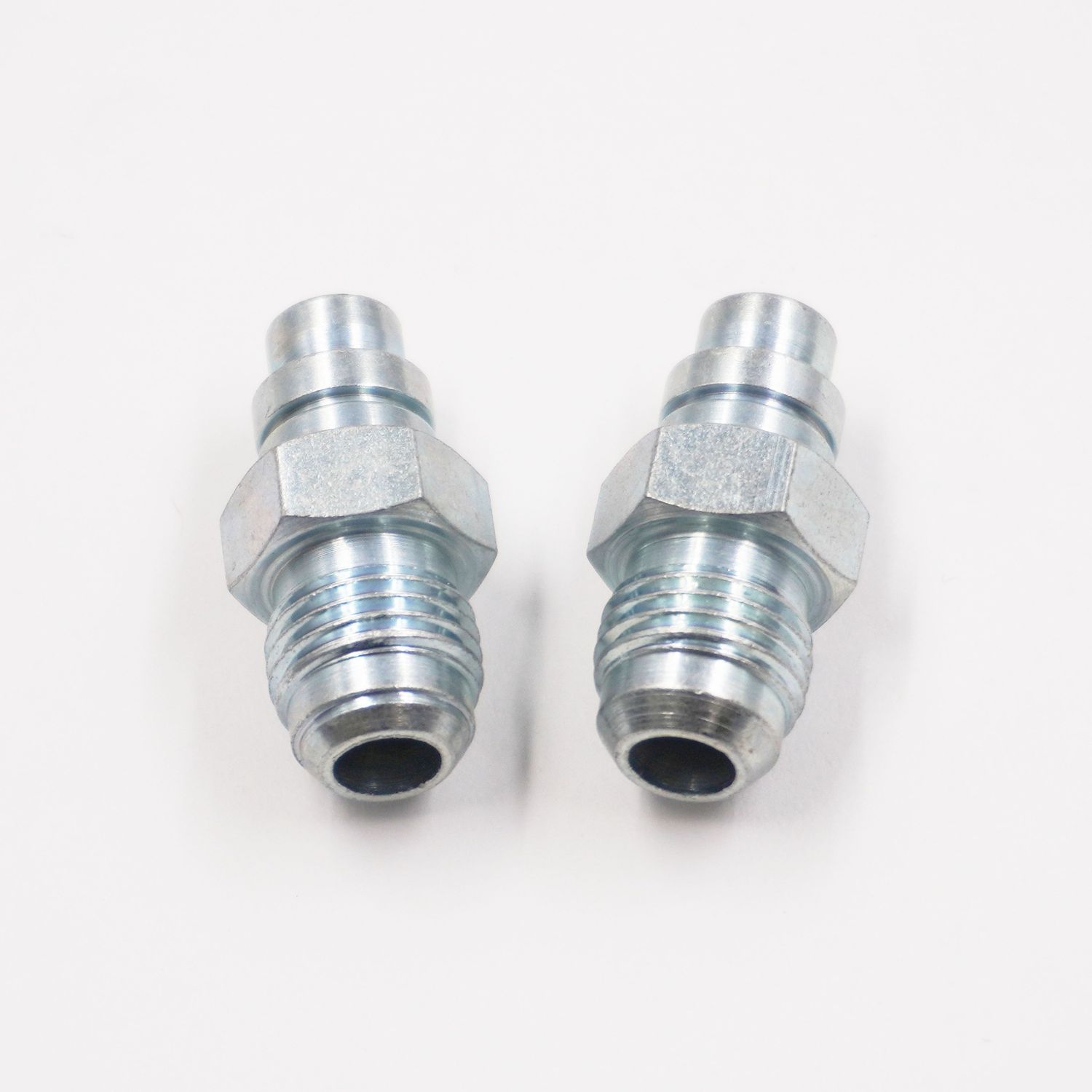 GM Spring-Lock Transmission Cooler Adapter Kit – -6 AN (4L60/4L80 &amp; GM 6-Speed, Steel)