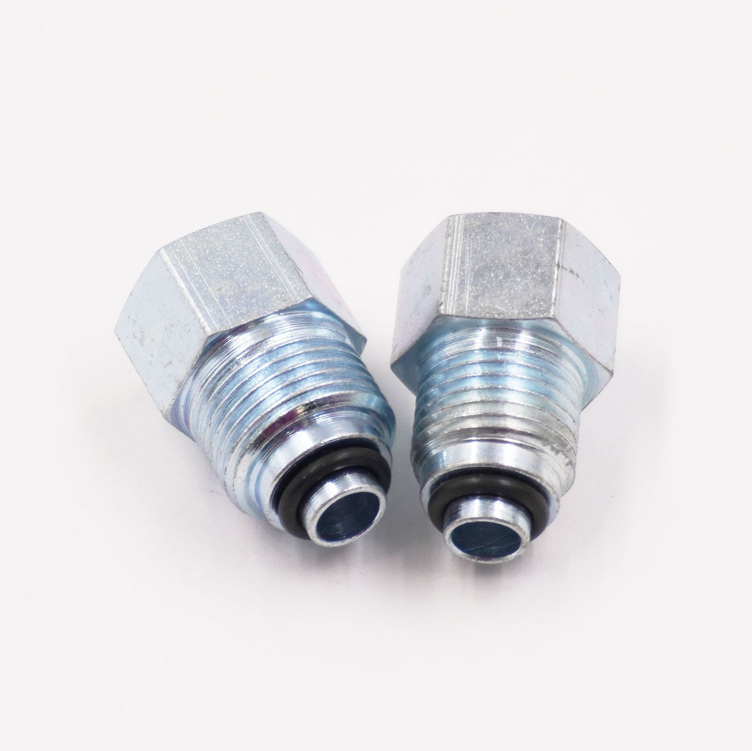 Power Steering Adapter Kit – Late GM Box to Early 5/8-18 Inverted Flare Hoses (Steel)