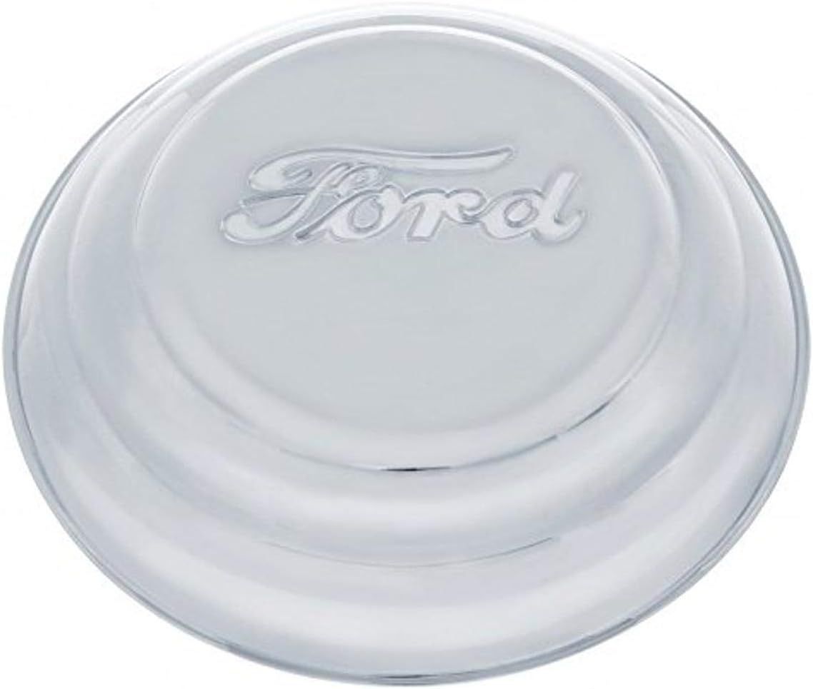 1941 Ford Stainless Steel “Ford” Script Hubcap