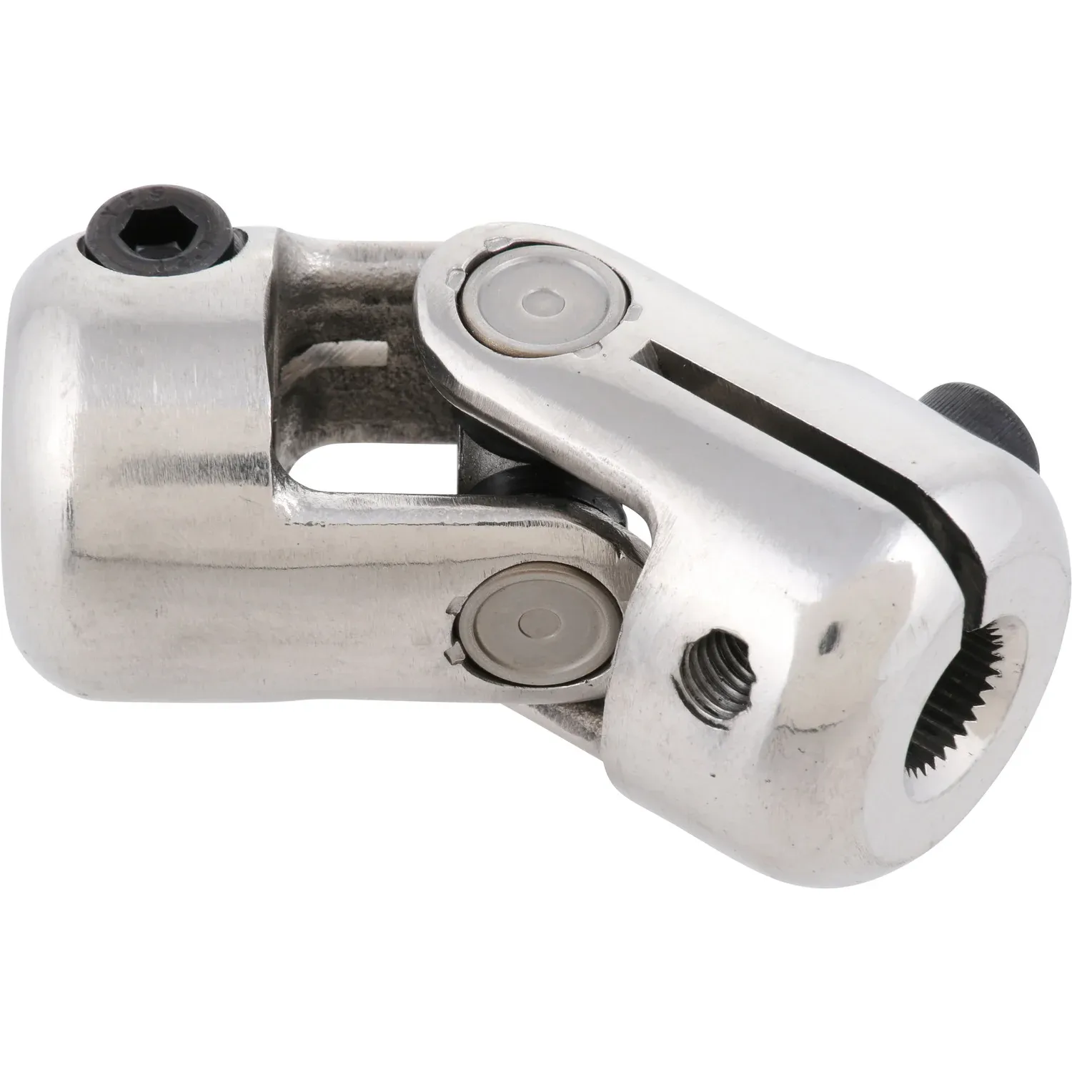 Steering U-Joint – 9/16&quot; x 30 Spline to 9/16&quot; x 30 Spline, Stainless Steel