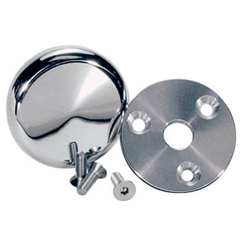 Flaming River Roadster Steering Column Horn Cap – Polished, 3-Hole