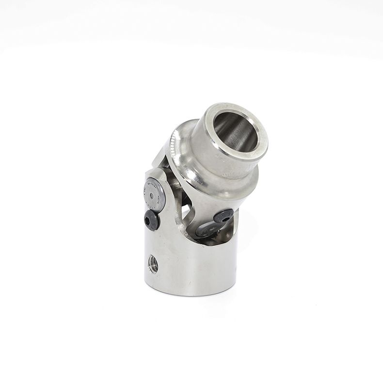 Flaming River Billet-Joint Steering Universal Joint – 3/4" Smooth Bore to 1"-48 Spline
