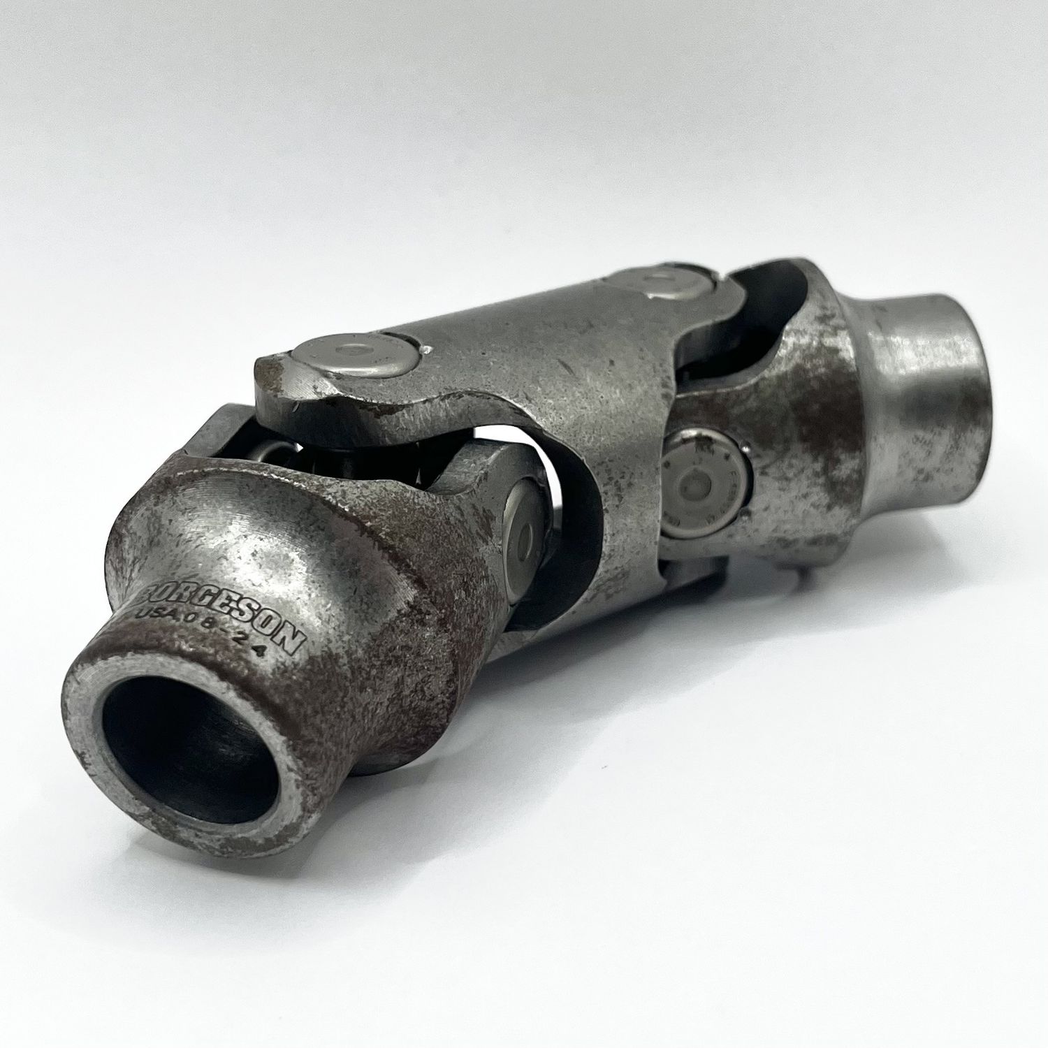 Borgeson Double Steering Universal Joint – 3/4&quot; Smooth Bore to 3/4&quot; Smooth Bore