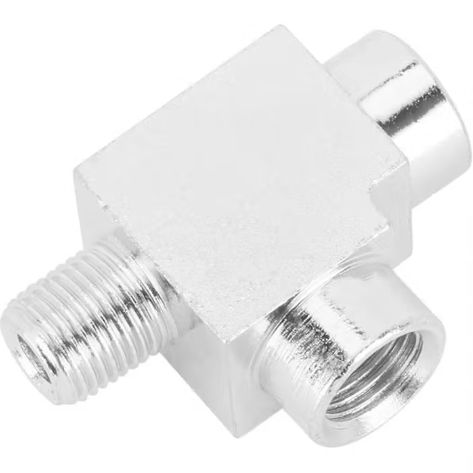 Steel 1/8" NPT Run Tee Fitting