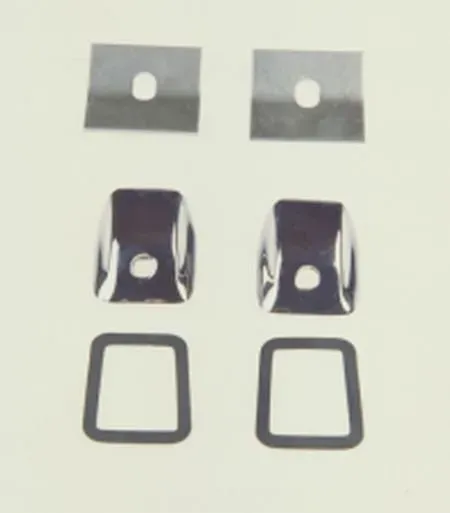 Chrome Wiper Tower Bezels – 1941–1948 Chevy Cars (Pair)