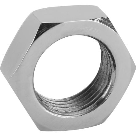 Stainless Steel Jam Nut – 11/16"-18 Left-Hand Fine Thread