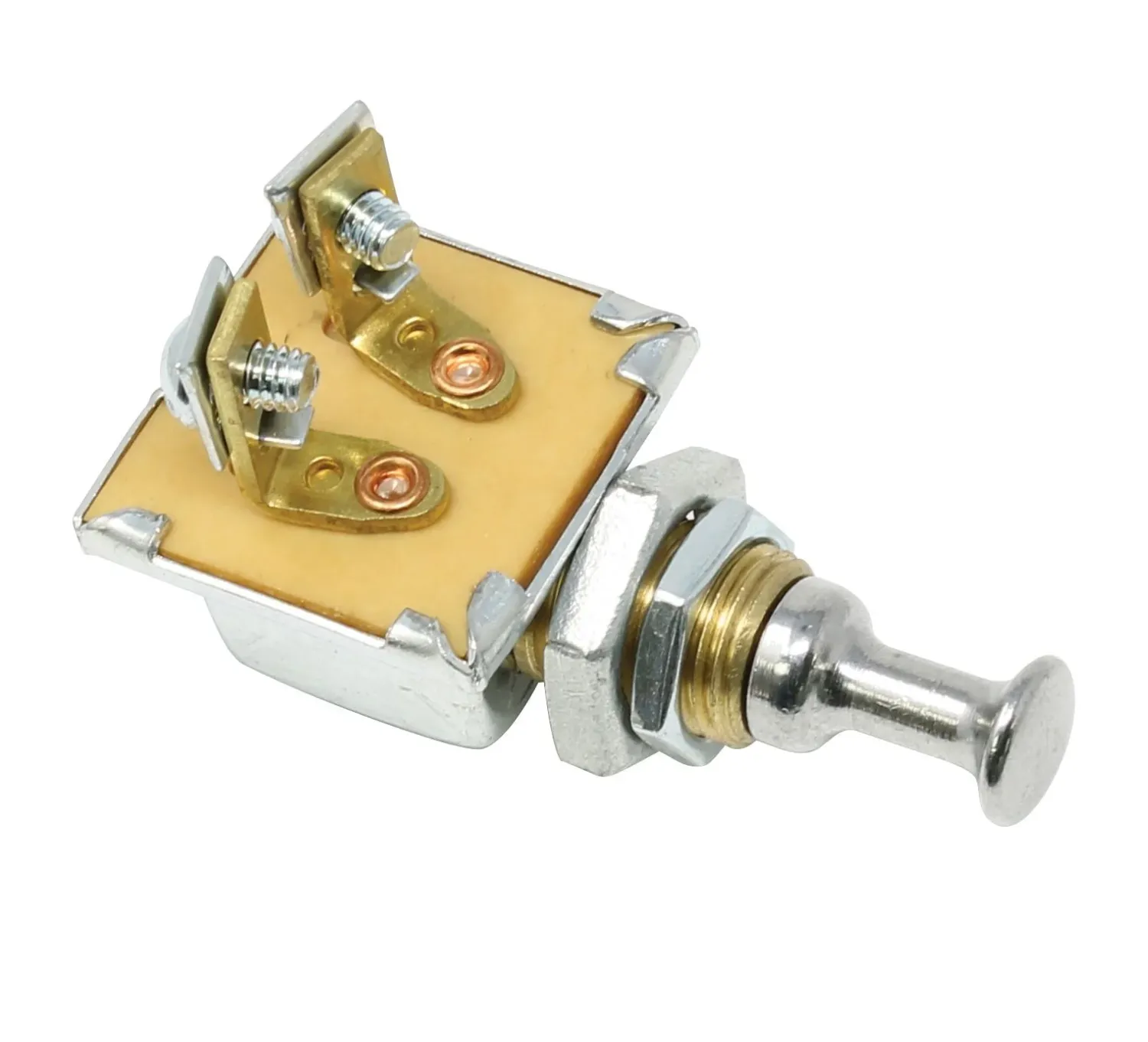 On/Off Push/Pull Switch – Chrome Knob