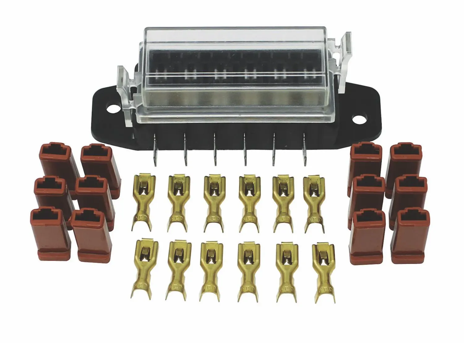Auxiliary Fuse Block Assembly – 6 Fuse, Side Feed