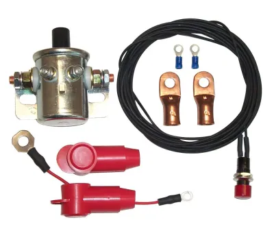 Remote Master Battery Disconnect Switch Kit