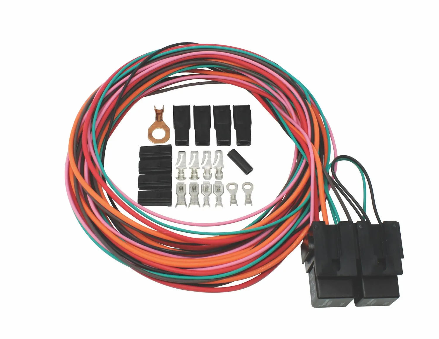 Single Electric Cooling Fan Dual Relay Kit