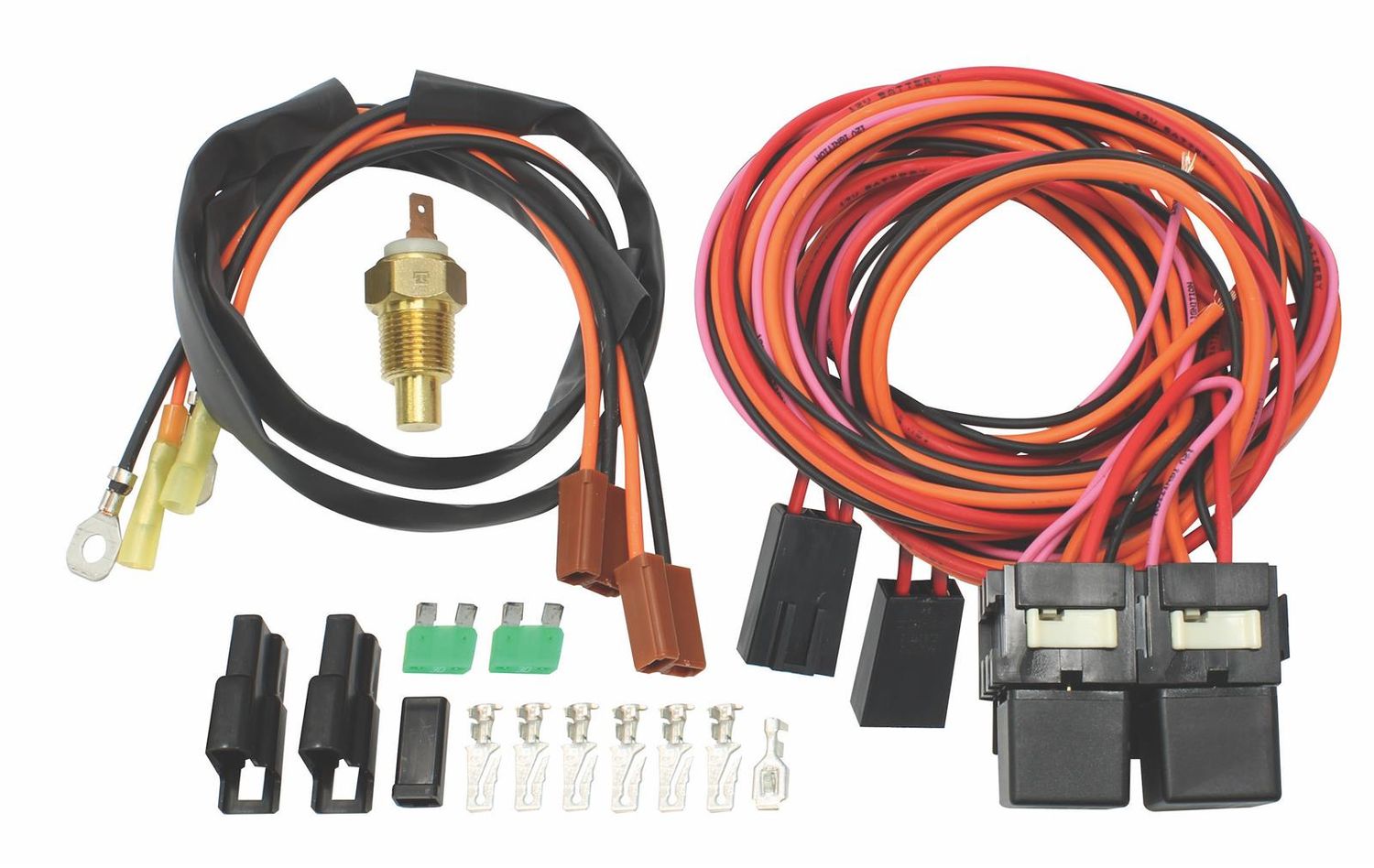 80 Amp Universal Dual Fan Relay Kit – 12V