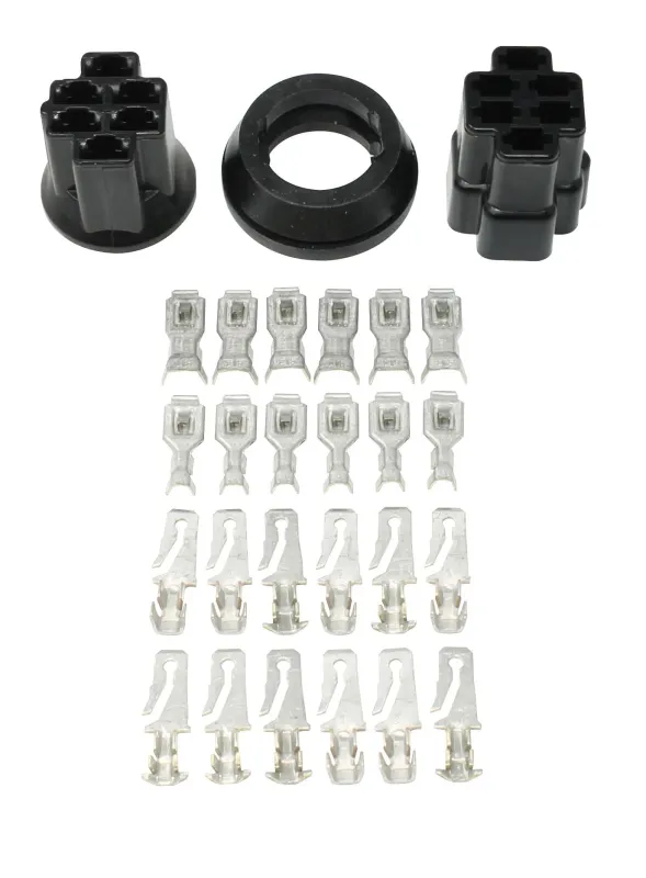 Grommet &amp; Connector Kit – 6 Wire