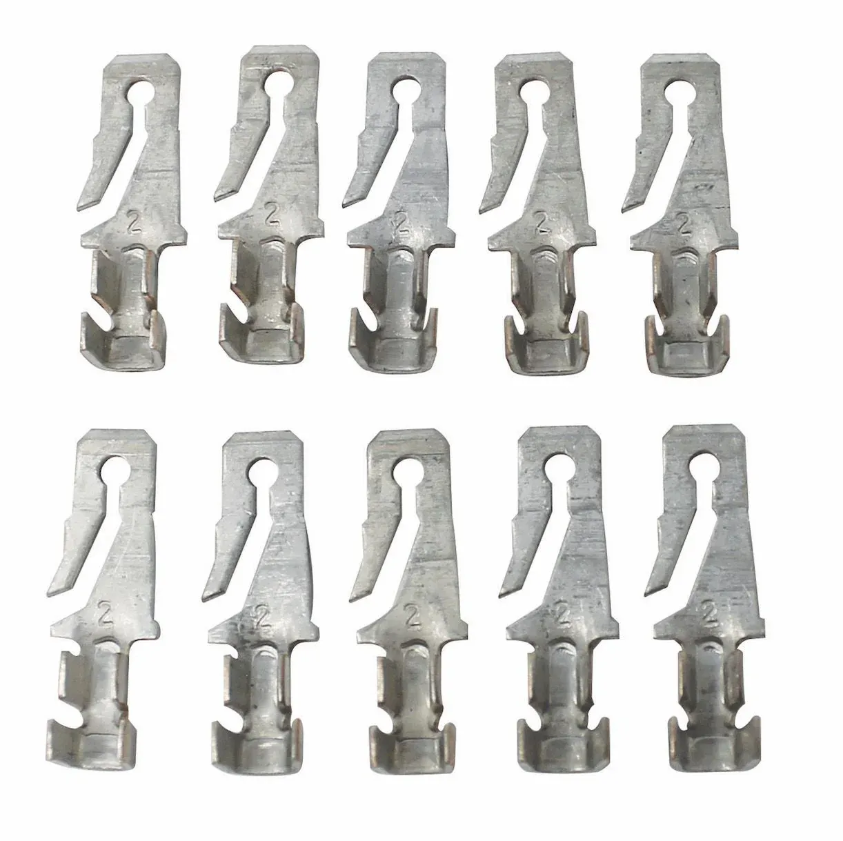Male 56 Series Double-Wire Terminals – 10 Pack