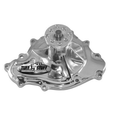 Water Pump – Mechanical – Pontiac V8 – 11 Bolt – Chrome