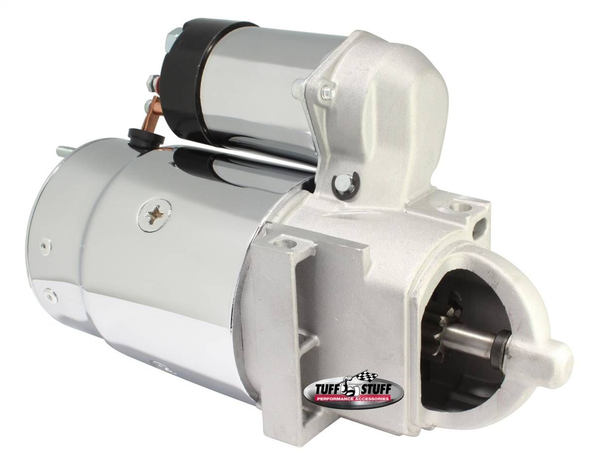 OEM Style Starter – Full Size – 10MT – Staggered Bolt – 168 Tooth Flywheel – Chrome