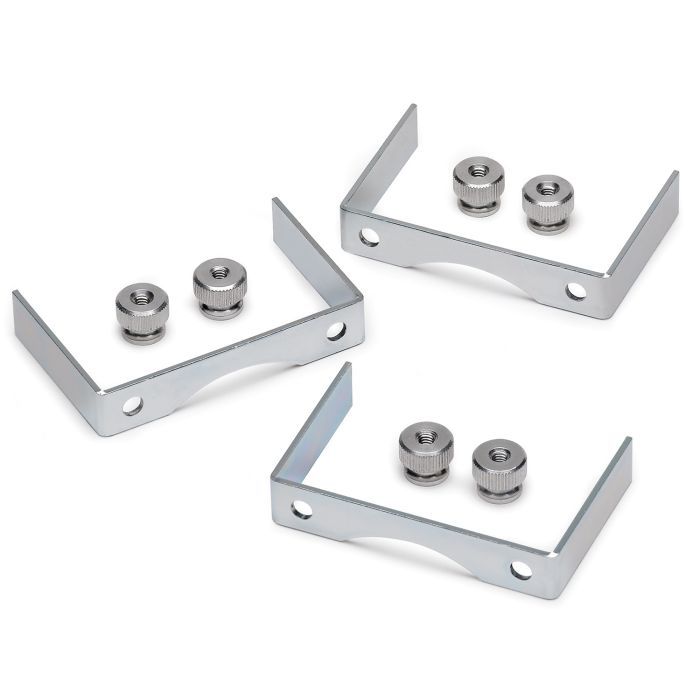Gauge Bracket Kit – 2-5/8 Inch – Aluminum – Set of 3