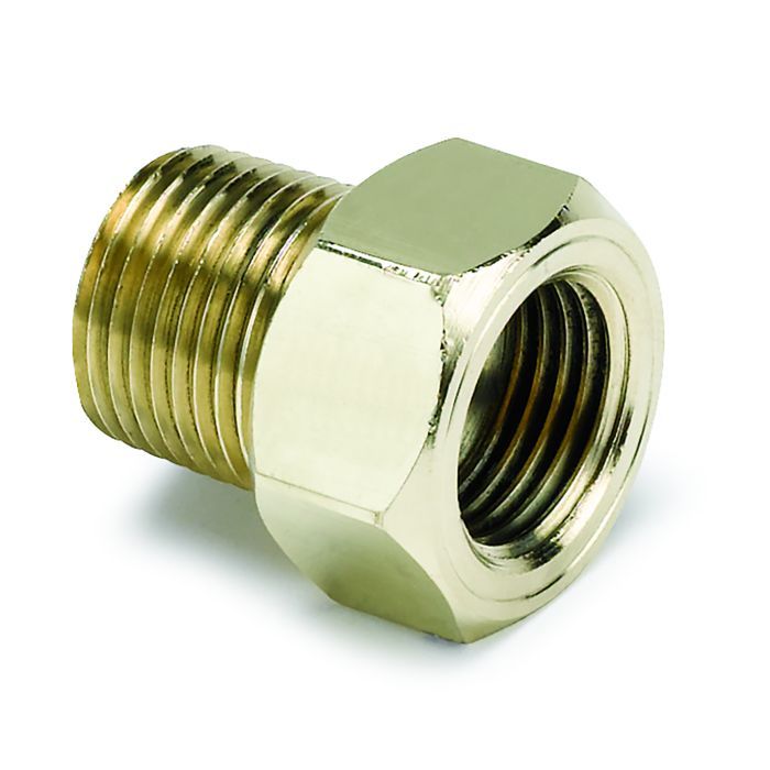 Temp Gauge Adapter Fitting – Mechanical – 5/8-18 UNF Female to 3/8 in. NPT Male