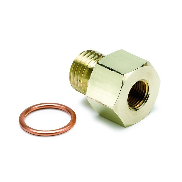 Metric Adapter Fitting – M14 x 1.5 Male to 1/8 in. NPTF Female – Brass
