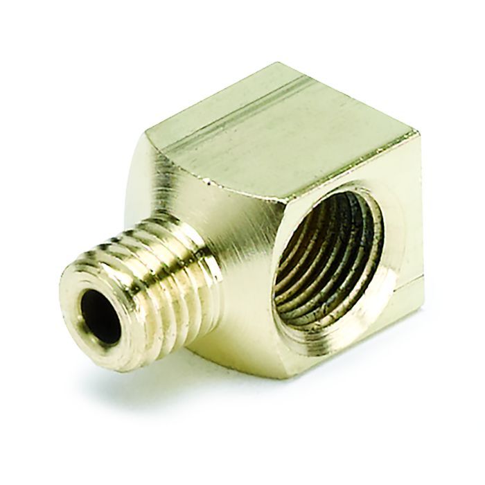 90-Degree Adapter Fitting – 1/8 in. NPTF Female to 1/8 in. Compression Male – Brass