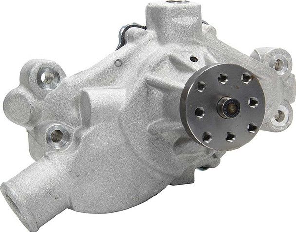 Water Pump – Mechanical – Short – Small Block Chevy (Pre-1969) – 5/8 Inch Shaft – Aluminum – Natural