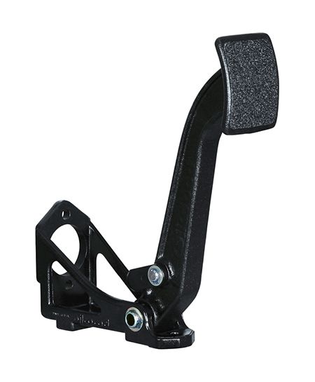 Floor Mount Clutch / Brake Pedal – Aluminum – Black E-Coat