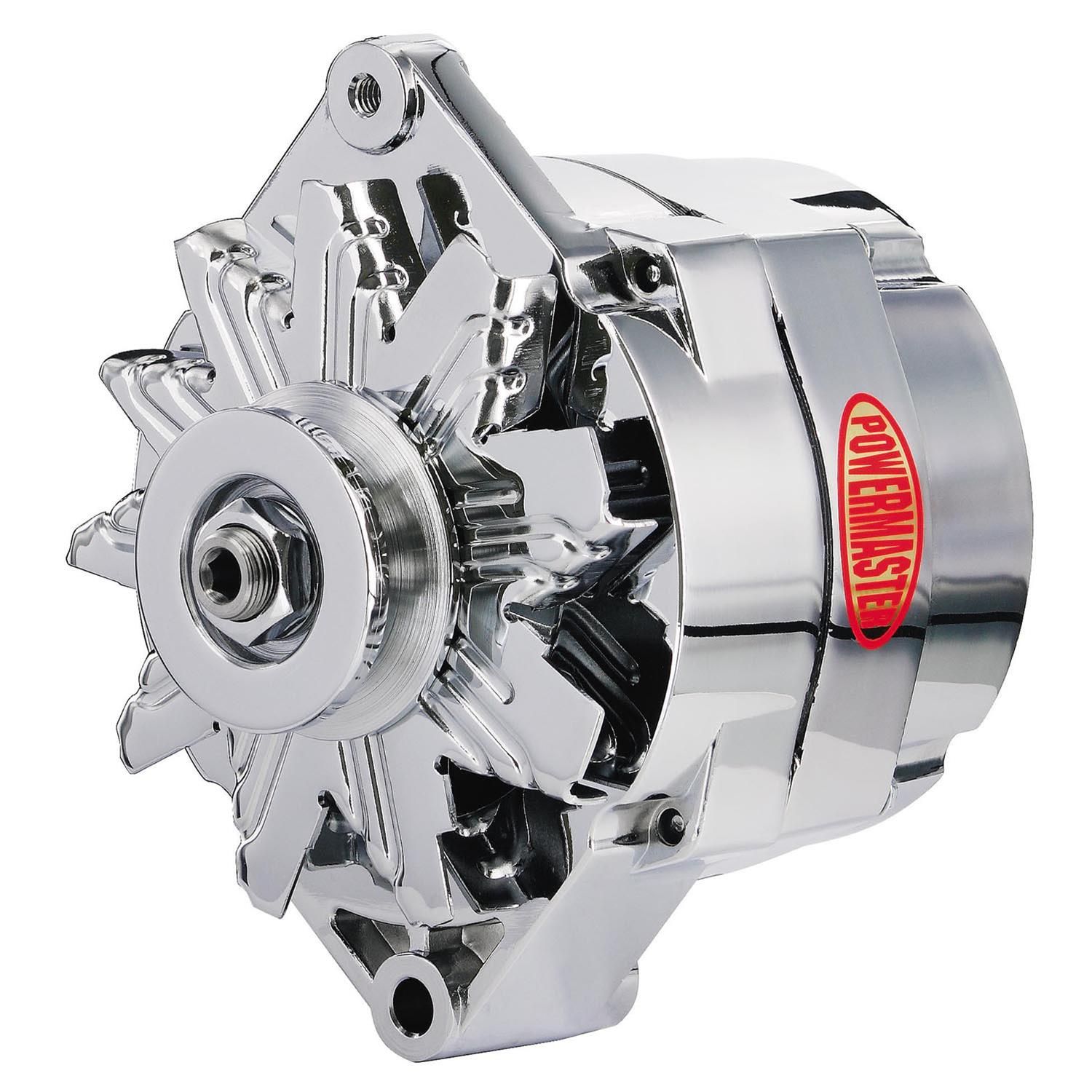 Street Alternator – 150 Amp – Internal Regulator – Chrome – GM 10SI/10DN/12SI