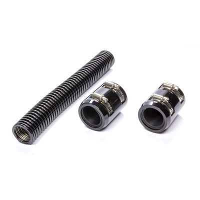12 in Stainless Steel Radiator Hose Kit – Black