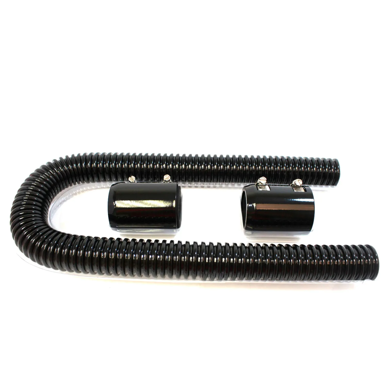 36 in Stainless Steel Radiator Hose Kit – Black