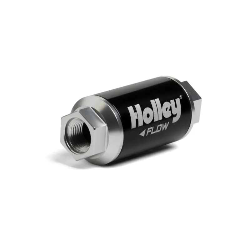 100 GPH HP Billet Fuel Filter – 100 Micron – 3/8 in NPT