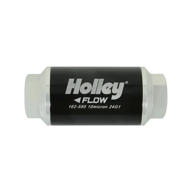 100 GPH HP Billet Fuel Filter – 10 Micron – 3/8 in NPT
