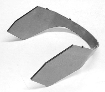 Mustang II upper tower wrap around plate
