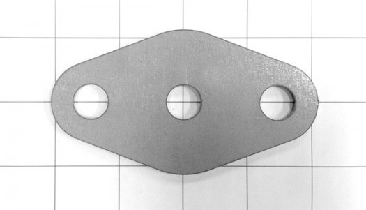 Spreader bar flange, 32 Ford, Front and Rear