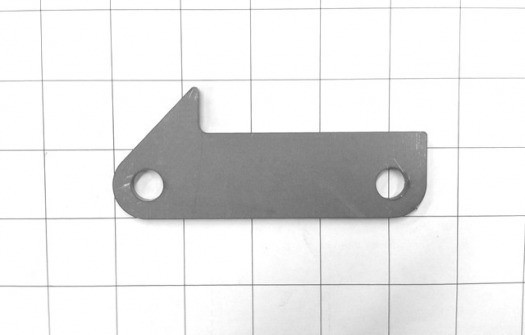 Transmission mount crossmember plate