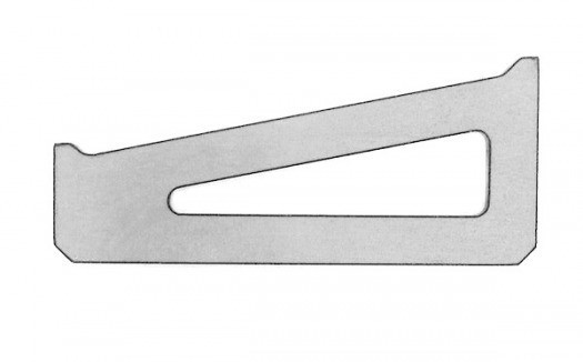 Gusset, 2-1/16" x 4-3/4" x 1-3/16"