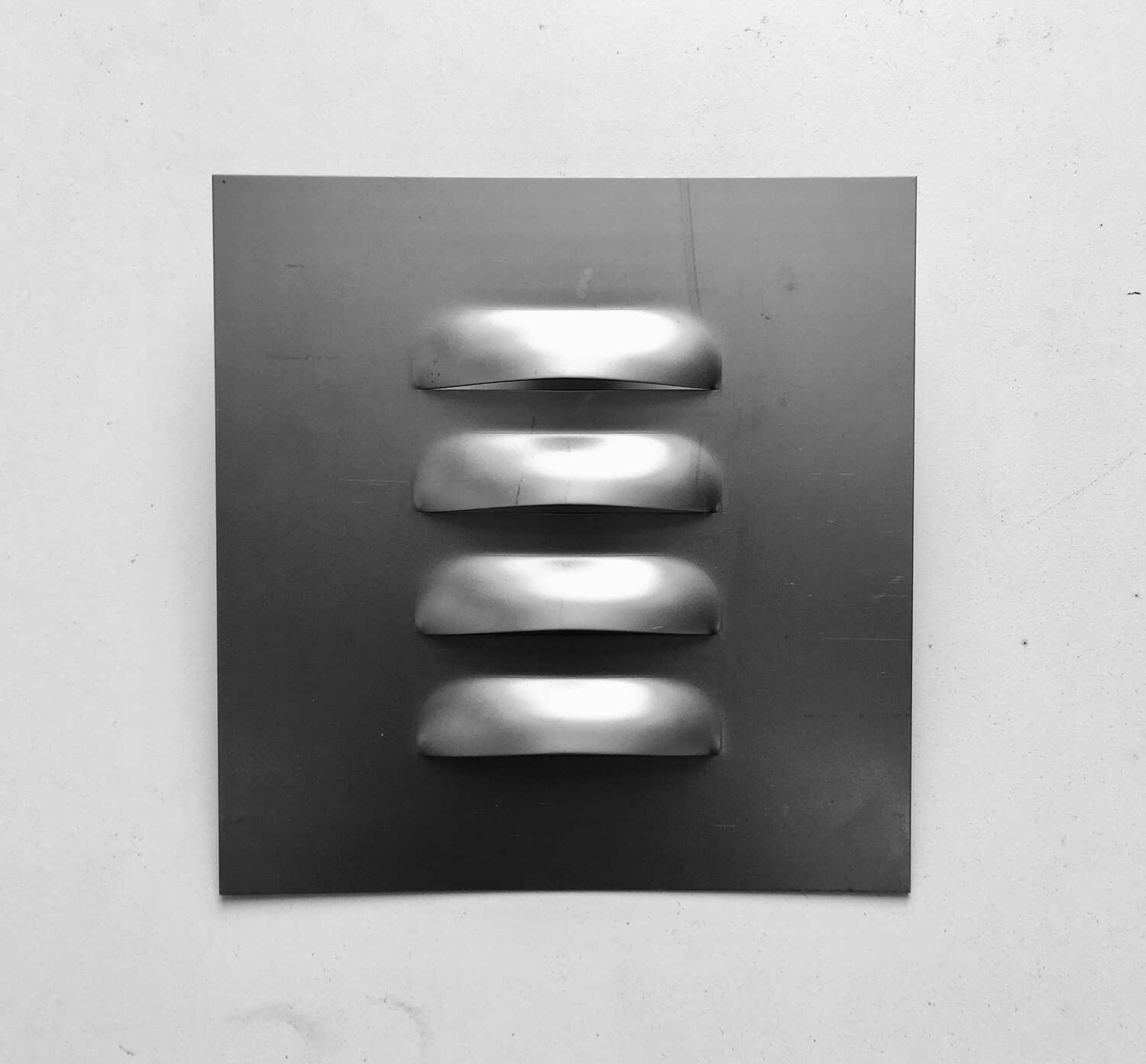 Louvered Panels, EA, # of Louvers: 4, Louver Style: Domed