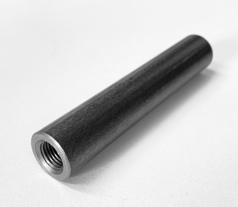 Threaded tube; 3/8-24 RH x 3-3/8" long
