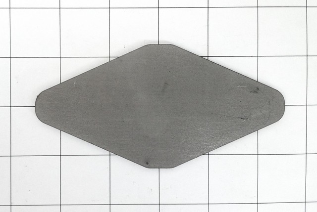 Fishplate; 2-1/2" x 5"
