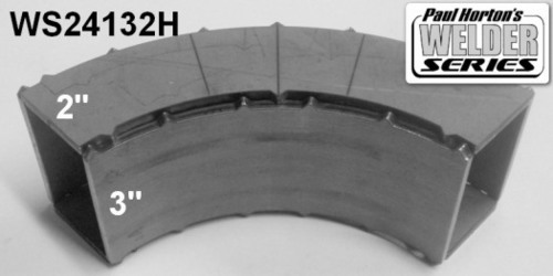 Frame Curves, Bend Direction: Horizontal (easy way), Size: 2x3