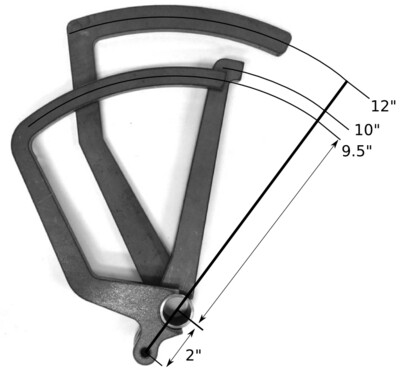 Brake/ Clutch Pedal, 5.75:1, for manual brakes