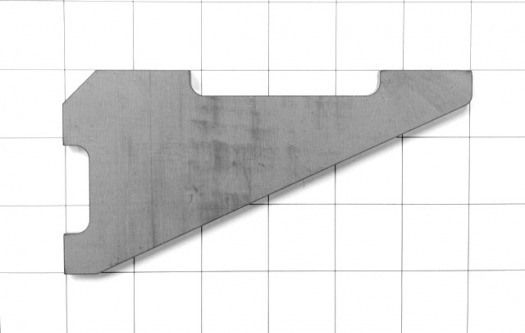 Gusset, 6" x 3"