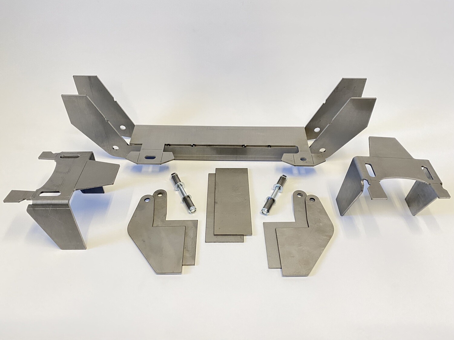 Mustang II Crossmember Kit for Coil Overs or ShockWaves, Track Width: 56-1/2" track width, Option 1: Unwelded, Option 2: For Coil Overs
